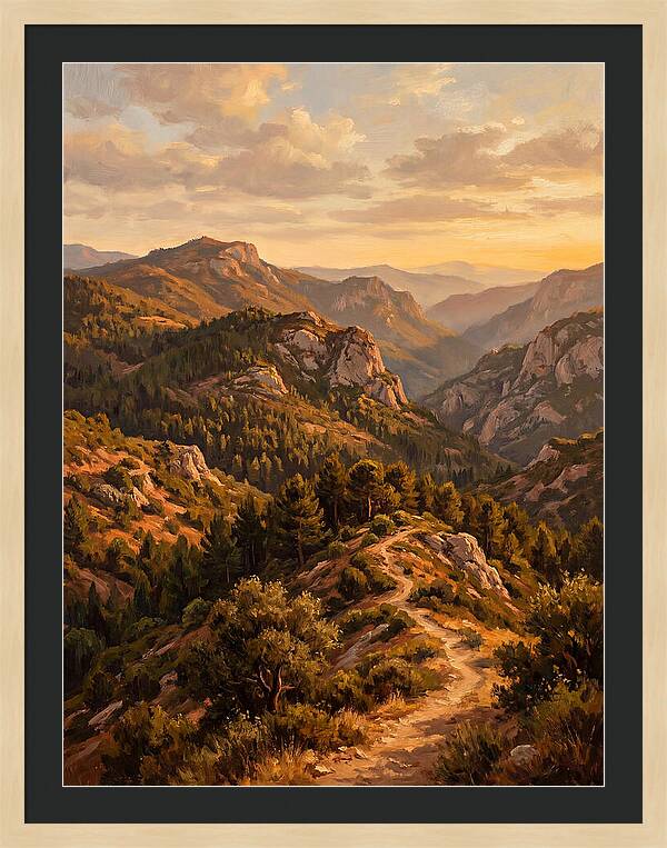Forested Mediterranean Mountains