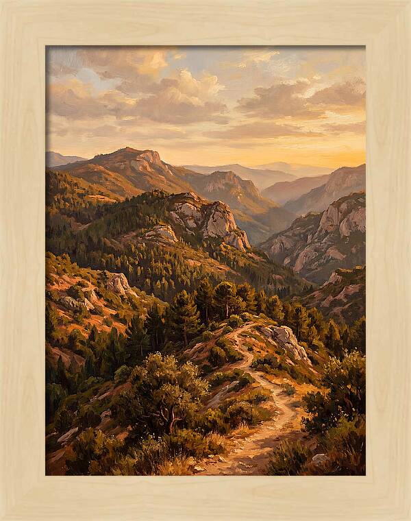 Forested Mediterranean Mountains