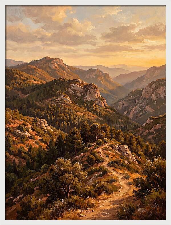 Forested Mediterranean Mountains