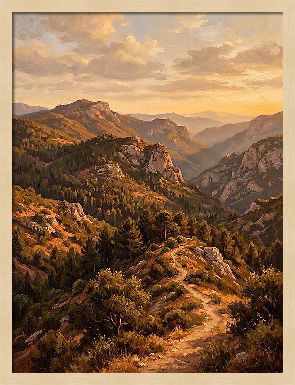 Forested Mediterranean Mountains