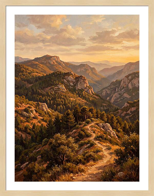 Forested Mediterranean Mountains