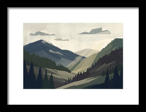 Forested Mountain Serenity