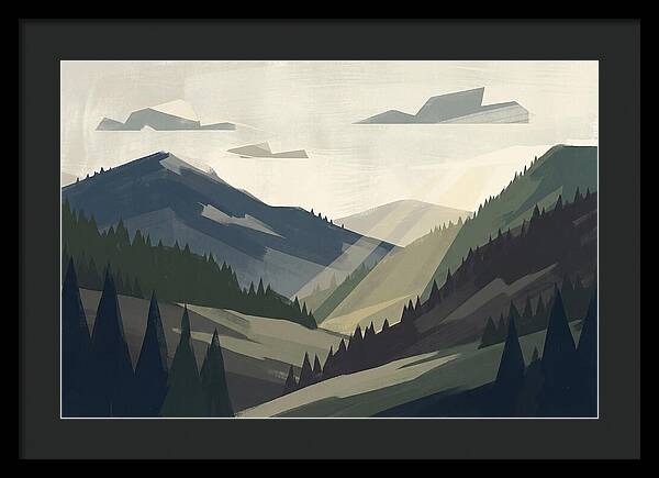 Forested Mountain Serenity