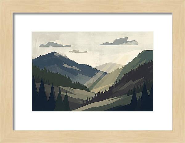 Forested Mountain Serenity
