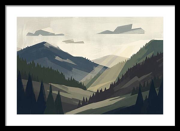 Forested Mountain Serenity
