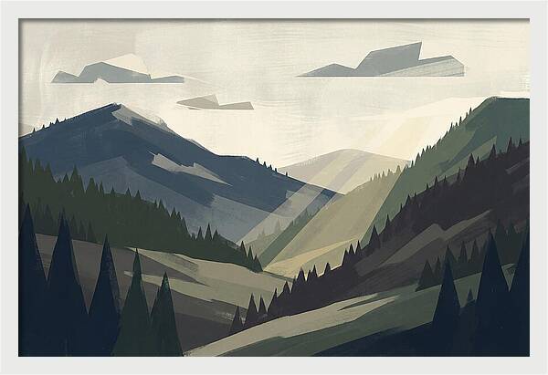 Forested Mountain Serenity