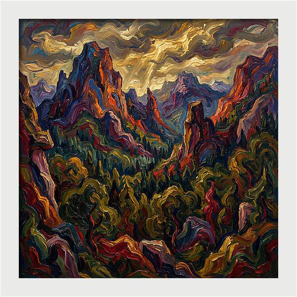 Forested Mountains Majesty