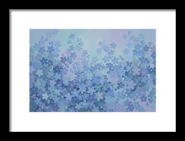 Forget Me Not Carpet Of Blue