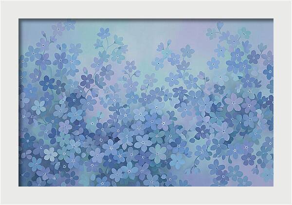 Forget Me Not Carpet Of Blue