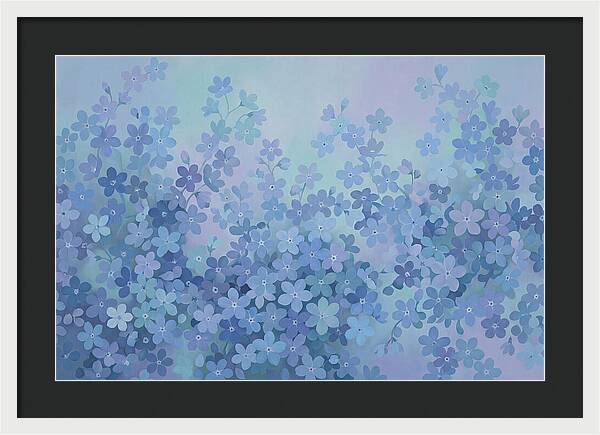 Forget Me Not Carpet Of Blue