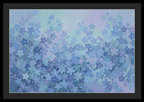 Forget Me Not Carpet Of Blue