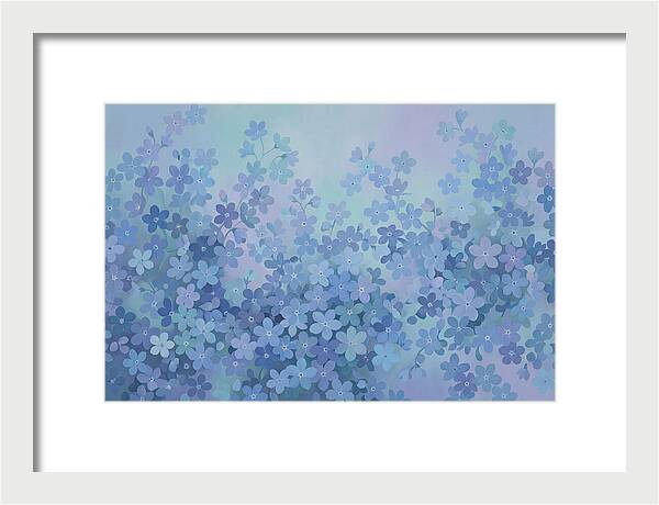Forget Me Not Carpet Of Blue