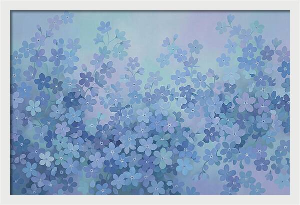 Forget Me Not Carpet Of Blue