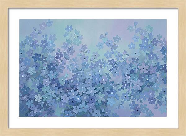Forget Me Not Carpet Of Blue