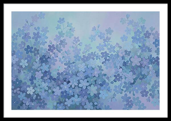 Forget Me Not Carpet Of Blue