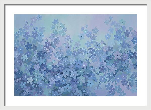 Forget Me Not Carpet Of Blue