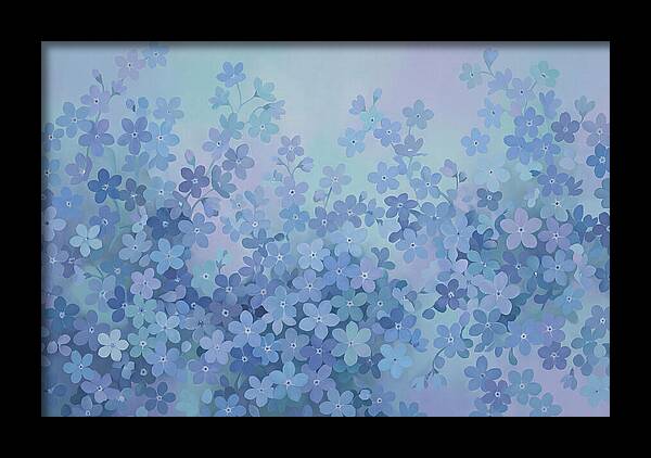 Forget Me Not Carpet Of Blue