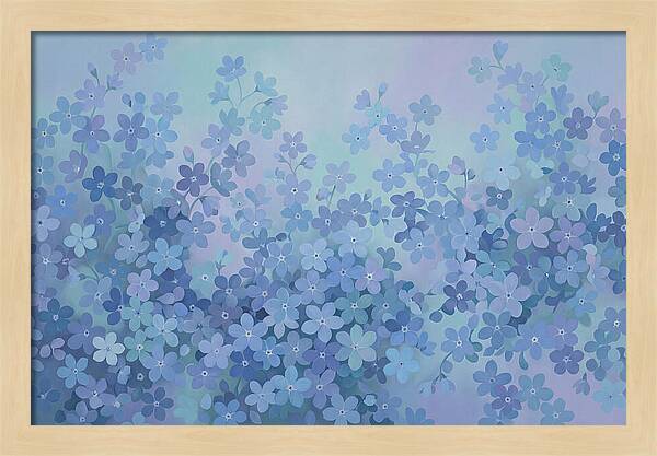 Forget Me Not Carpet Of Blue