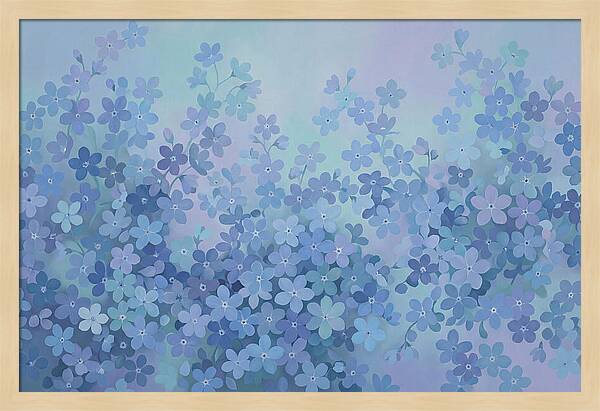 Forget Me Not Carpet Of Blue