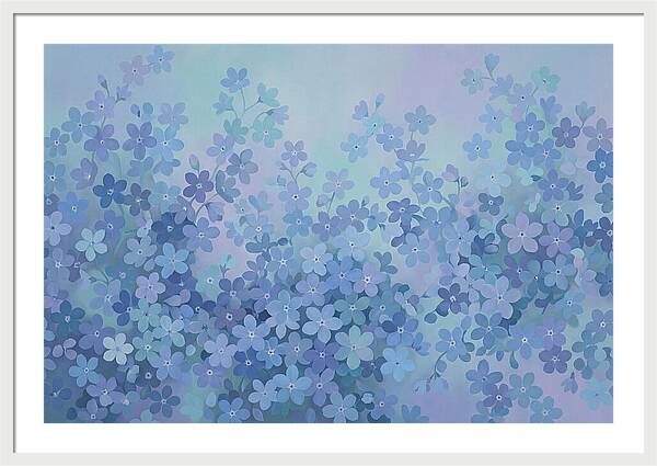Forget Me Not Carpet Of Blue