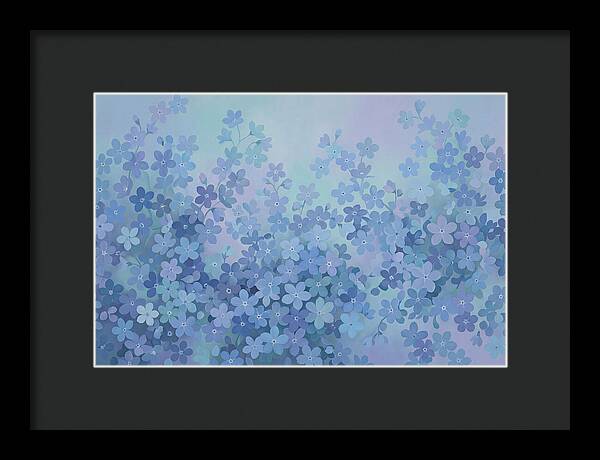 Forget Me Not Carpet Of Blue