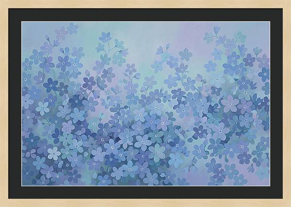 Forget Me Not Carpet Of Blue