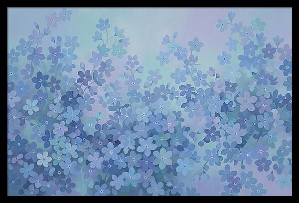 Forget Me Not Carpet Of Blue