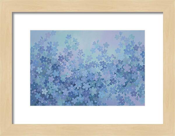 Forget Me Not Carpet Of Blue