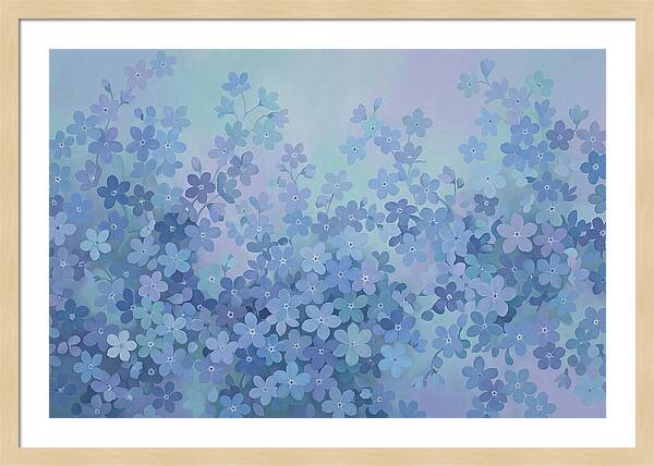 Forget Me Not Carpet Of Blue