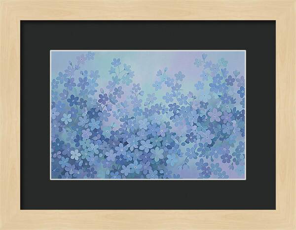 Forget Me Not Carpet Of Blue