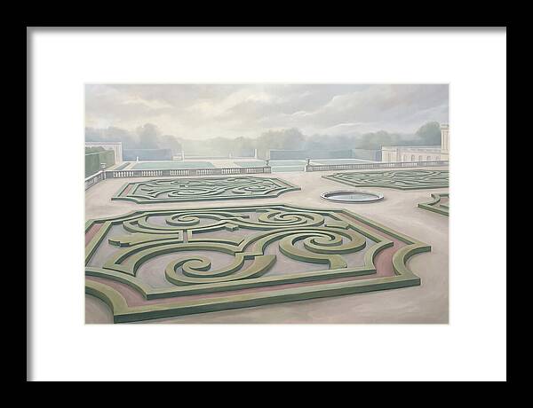 Formal French Garden Serenity