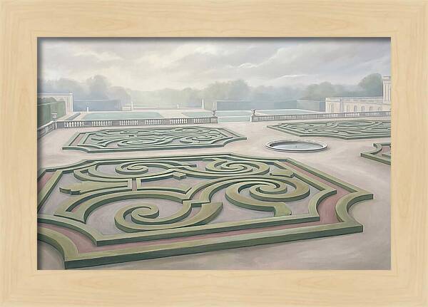 Formal French Garden Serenity