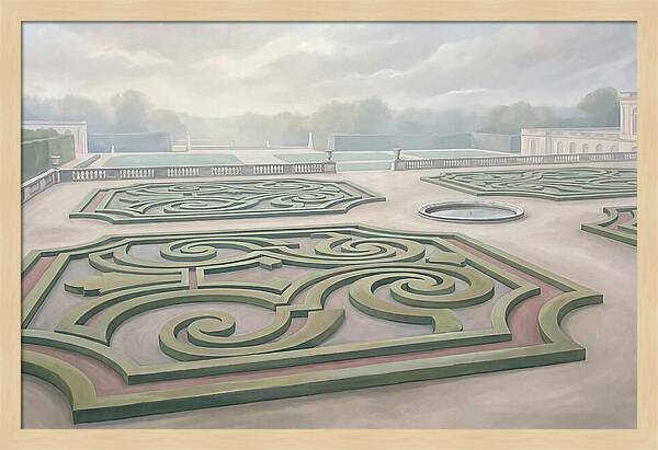 Formal French Garden Serenity