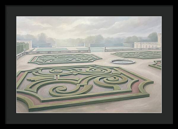Formal French Garden Serenity