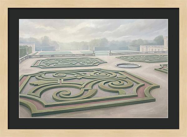 Formal French Garden Serenity