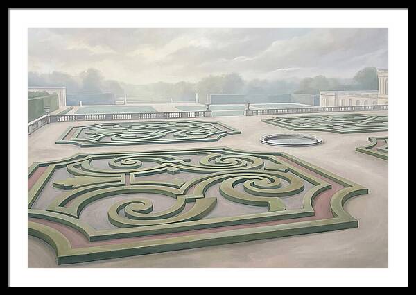 Formal French Garden Serenity