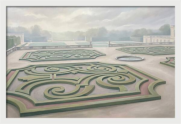 Formal French Garden Serenity
