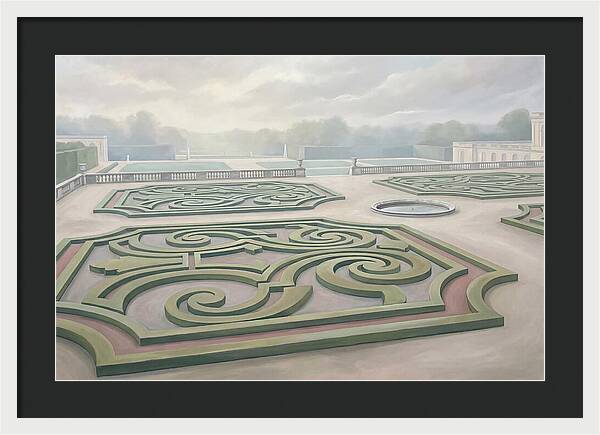 Formal French Garden Serenity