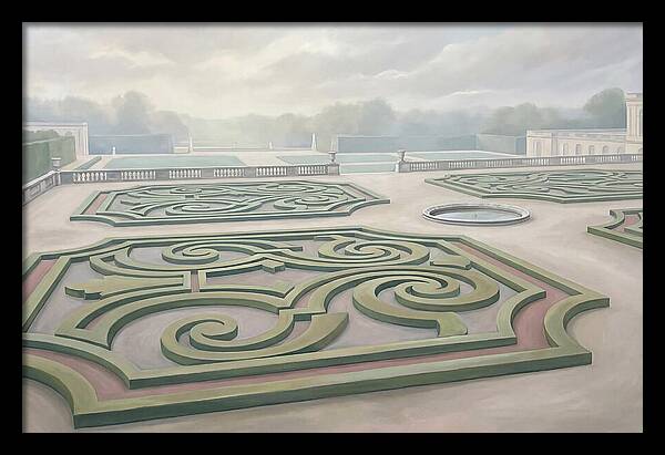Formal French Garden Serenity
