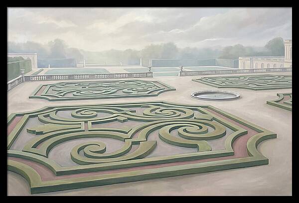 Formal French Garden Serenity