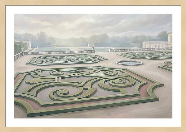 Formal French Garden Serenity