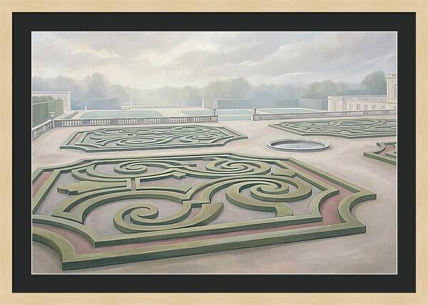 Formal French Garden Serenity