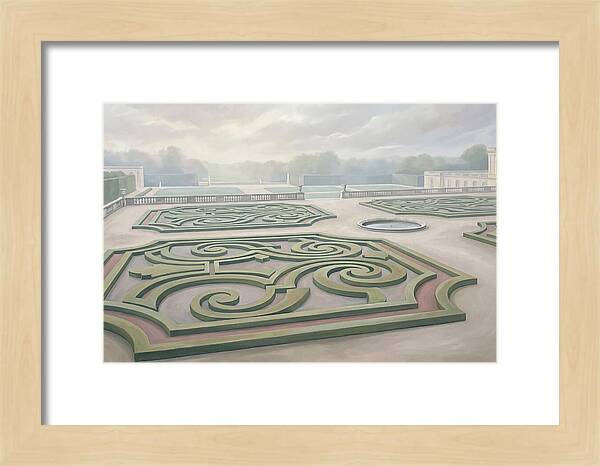 Formal French Garden Serenity