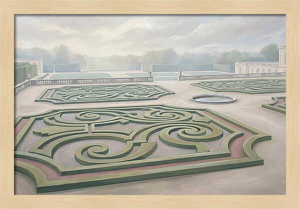 Formal French Garden Serenity