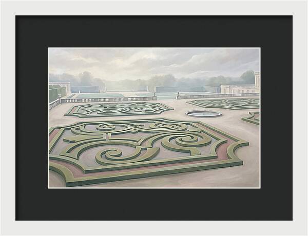 Formal French Garden Serenity