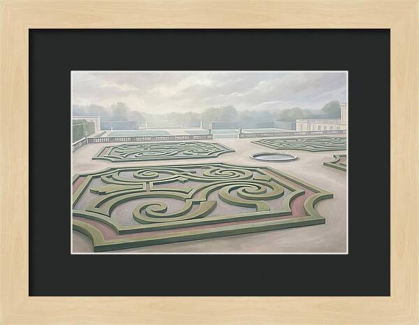 Formal French Garden Serenity
