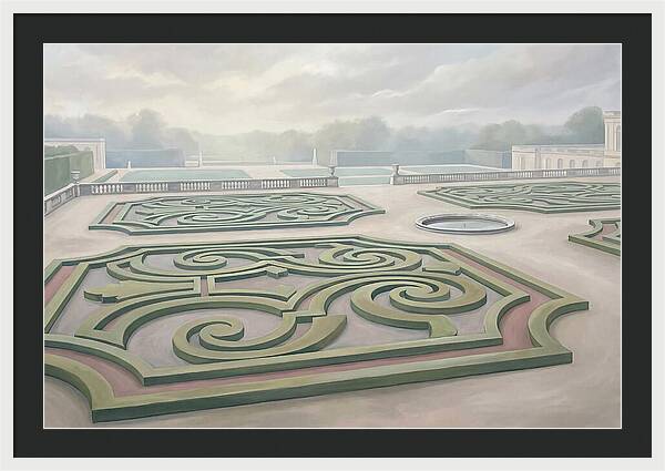 Formal French Garden Serenity