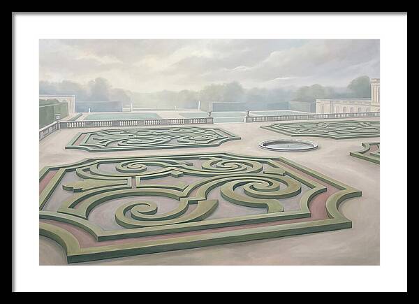 Formal French Garden Serenity