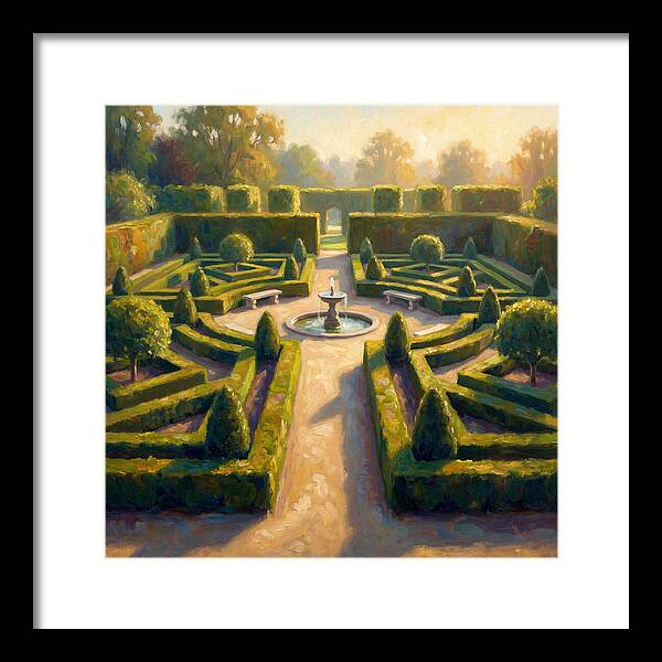 Formal Garden Serenity