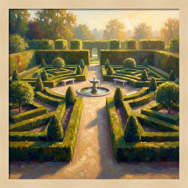 Formal Garden Serenity